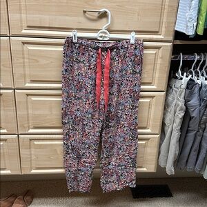 Faded Glory Multicolor Floral pajama Pants